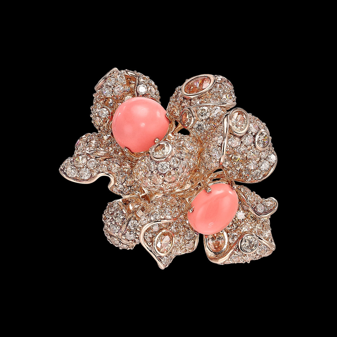 Blossom Coral Ring